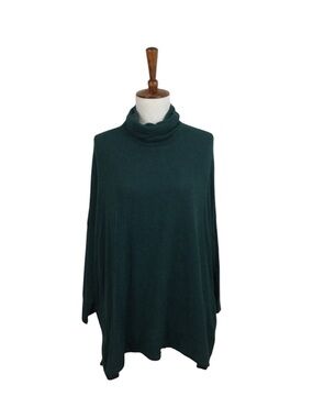 Anthropologie Postmark Mila Turtleneck Women’s S Green Casual Knit Sweater
